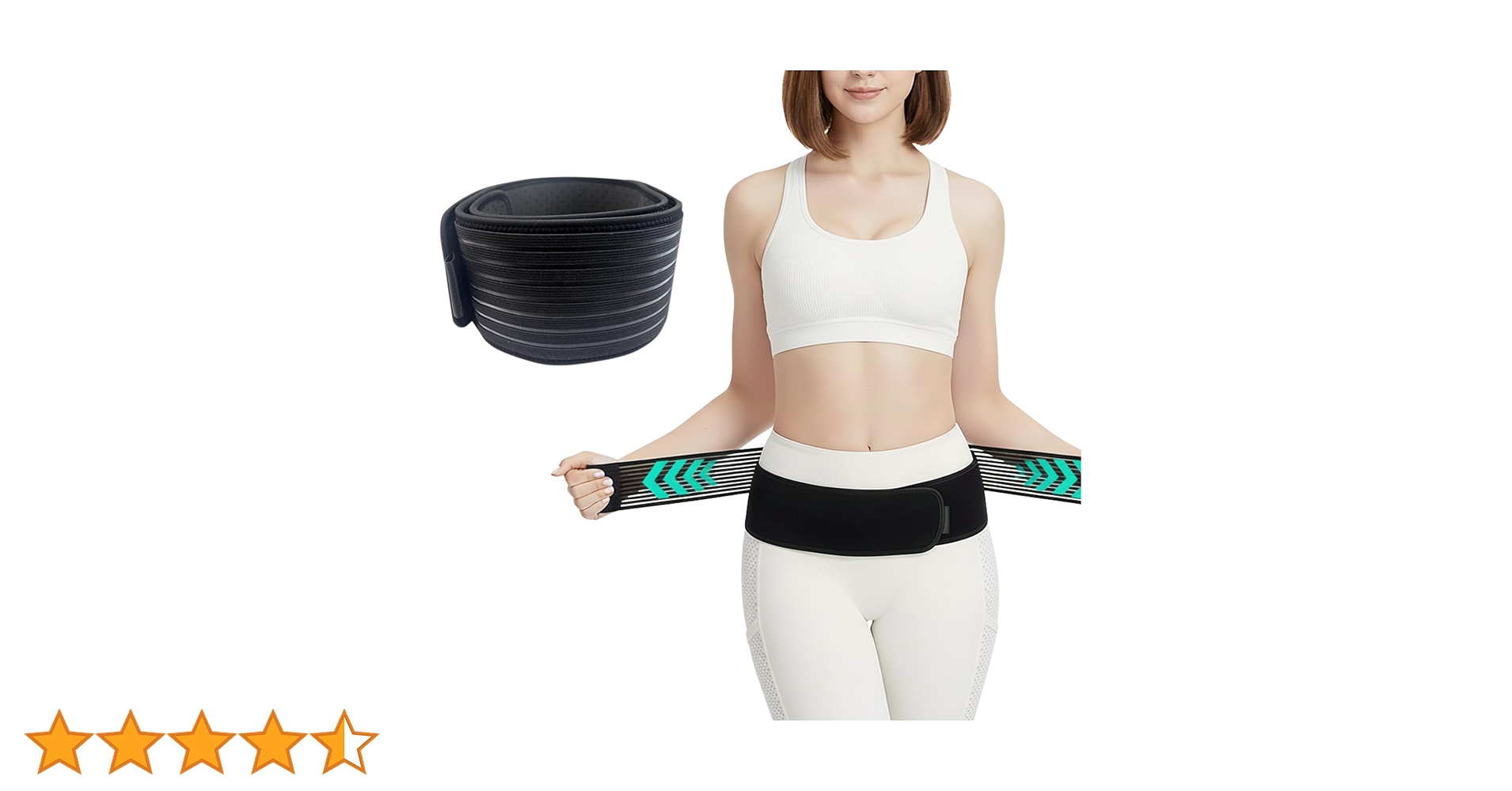 Amazon | 【薄型・軽量】 腰サポーター 【現役医師監修】 腰痛ベルト